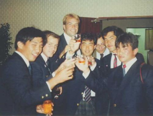 1989 Japan Tour post match toast.jpg